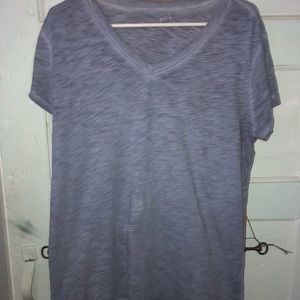 Basic blue tee